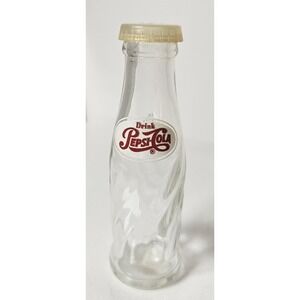 Vintage Pepsi Cola Miniature Bottle Salt OR Pepper Shaker 4.25" Novelty Soda Pop
